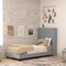 Flash Furniture Gray Queen Platform Bed with Headboard YK-1078-GY-T-GG - alternate 1